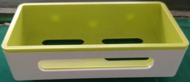 ABS plastový štvorcový sprchový kôš