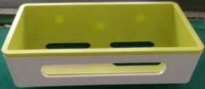 ABS plastový štvorcový sprchový kôš