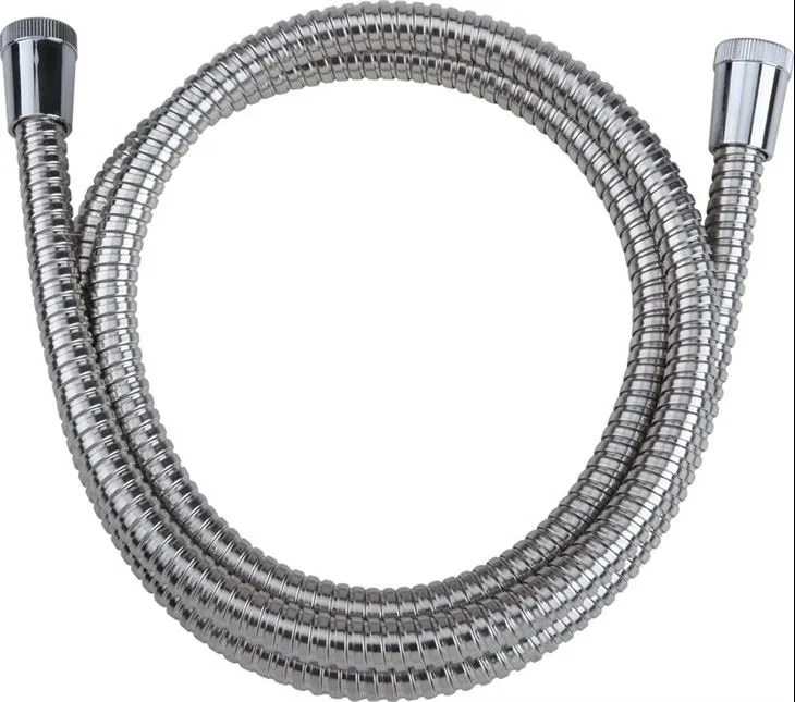 UK Shower Hose WRAS Big Core 16-17mm Diameter Double Lock Stainless Steel Shower Hose